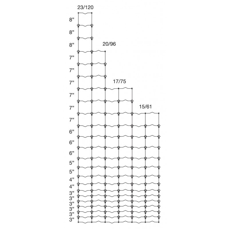 96" High, 20-96-6, Bezinal, 330' Roll