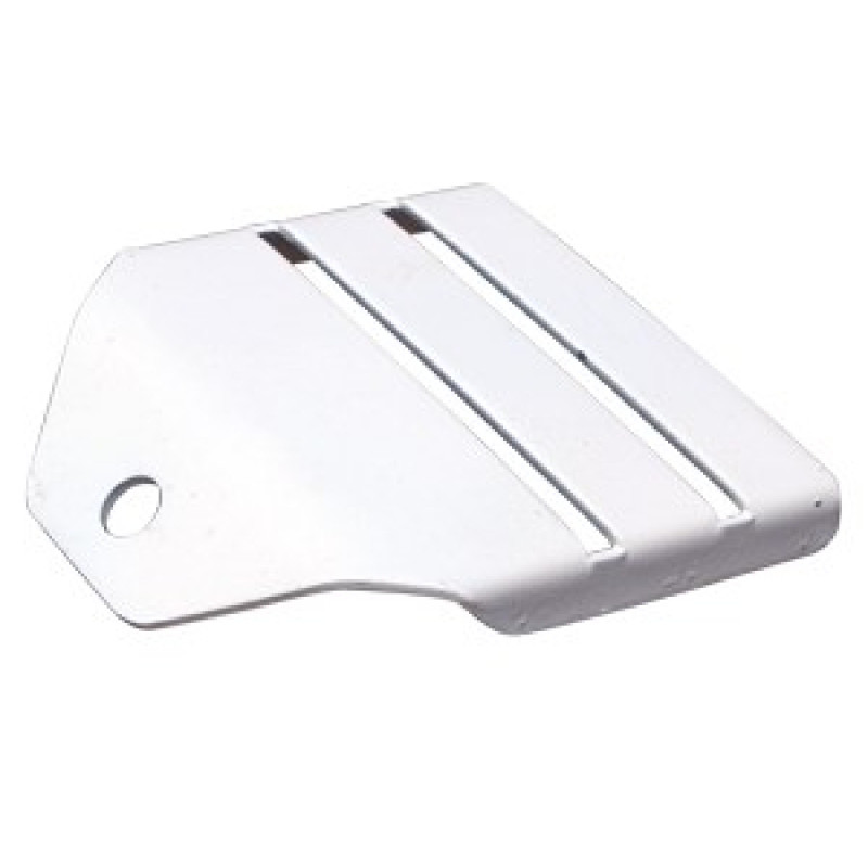 Pre-Bent End Buckle, White