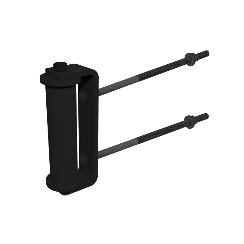 nside Corner Roller, Black (Polymer Coated Wire)
