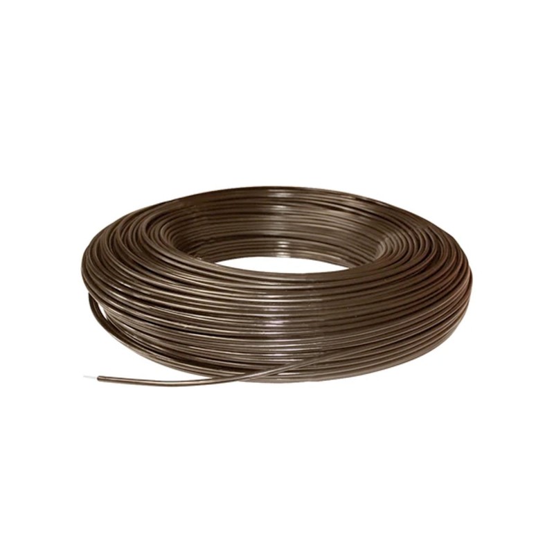 Insultube 100' roll, Brown (Polymer Coated Wire)