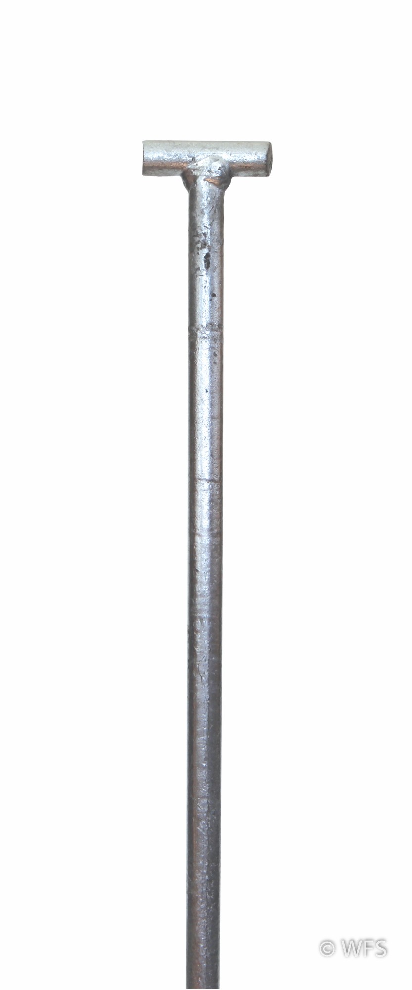 Galvanized Steel Ground Rod, T-shaped 4' x ½
