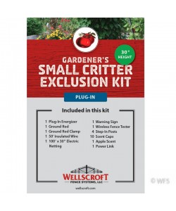 Gardener's Small Critter Exclusion Plug-in Kit