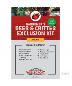 Gardener's Deer & Critter Exclusion Solar Kit