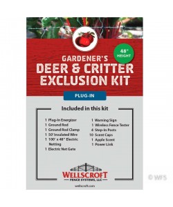 Gardener's Deer & Critter Exclusion Plug-in Kit