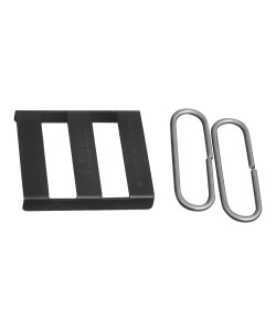Splice Bracket, Black (Polymer Coated Wire)