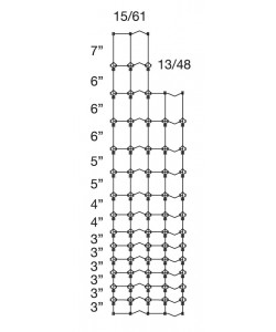 61" High, Bekaert 15-61-3, Bezinal, 200' Roll