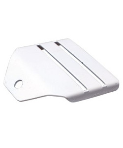 Pre-Bent End Buckle, White