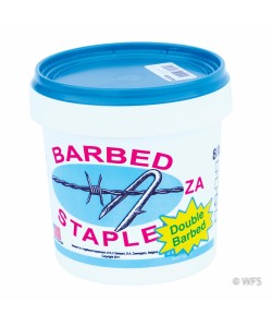 8-Gauge Barbed Fence Staples Bucket 1.5-In. 50-Lb 
